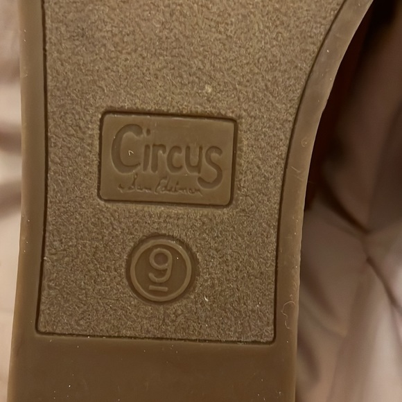 Circus by Sam Edelman - Open toe cork heel sandal Size 9 - Picture 5 of 7